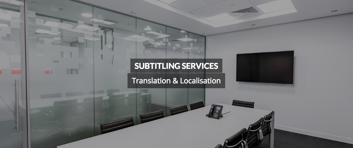 SUBTITLING SERVICES SUBTITLING