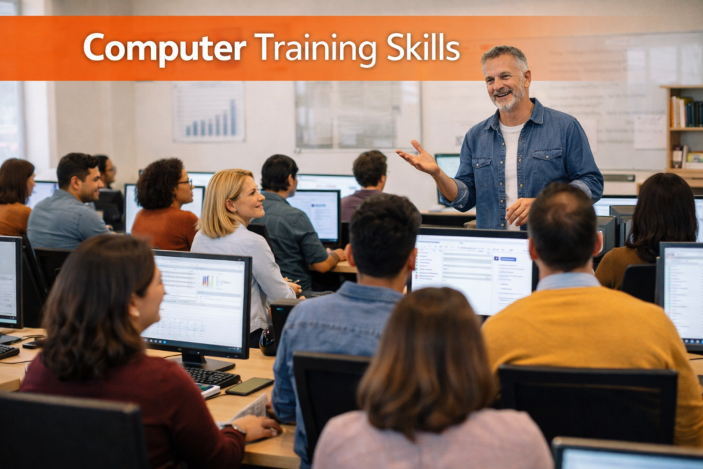 Computer Skills Training In Session