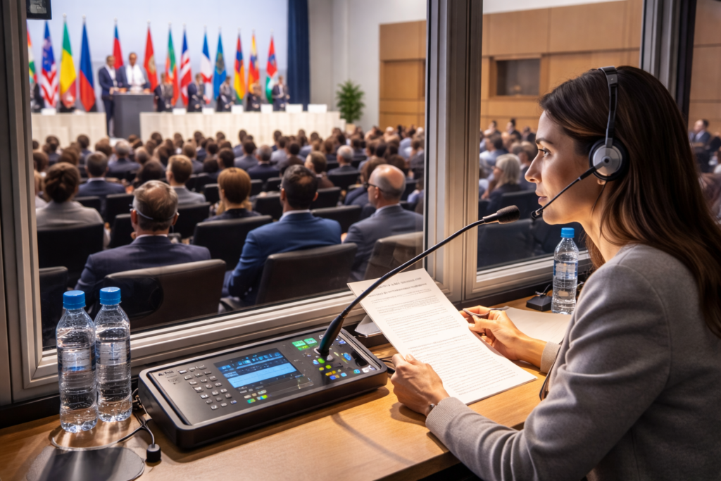 Conference Interpreting In Action