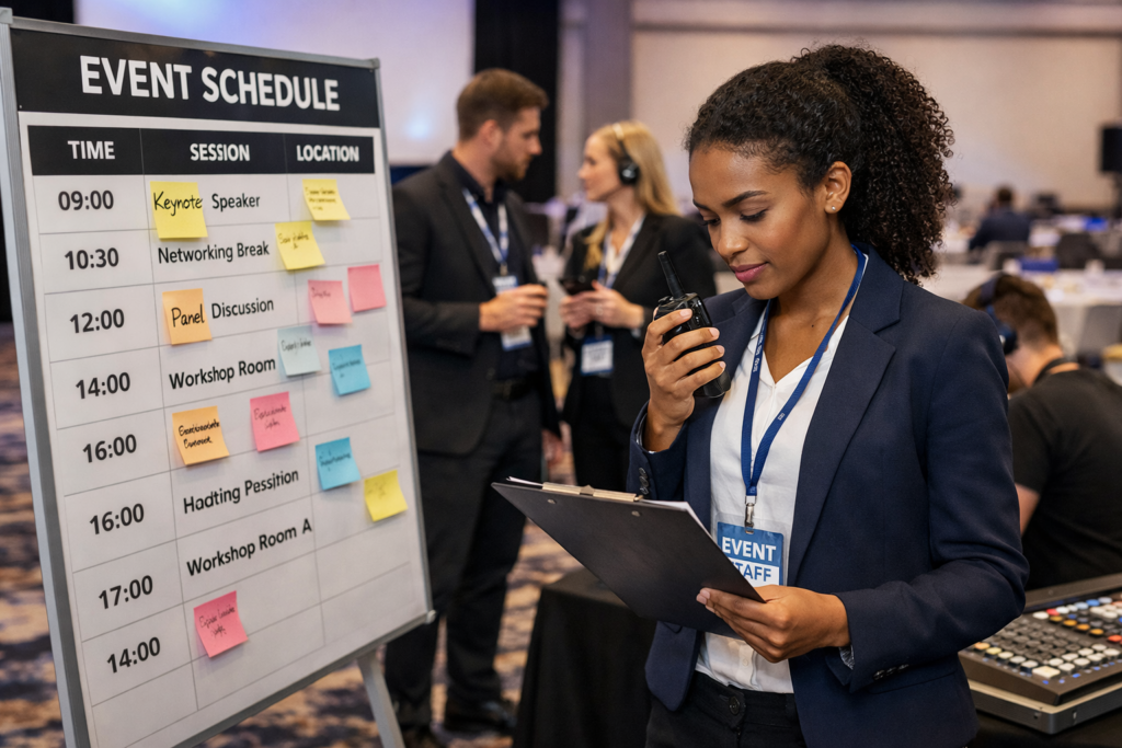 Event Staff Coordinating