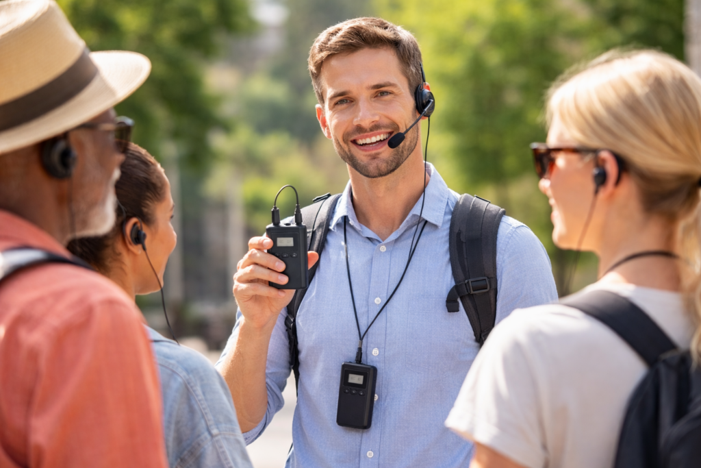 Tour Guide Interpreting