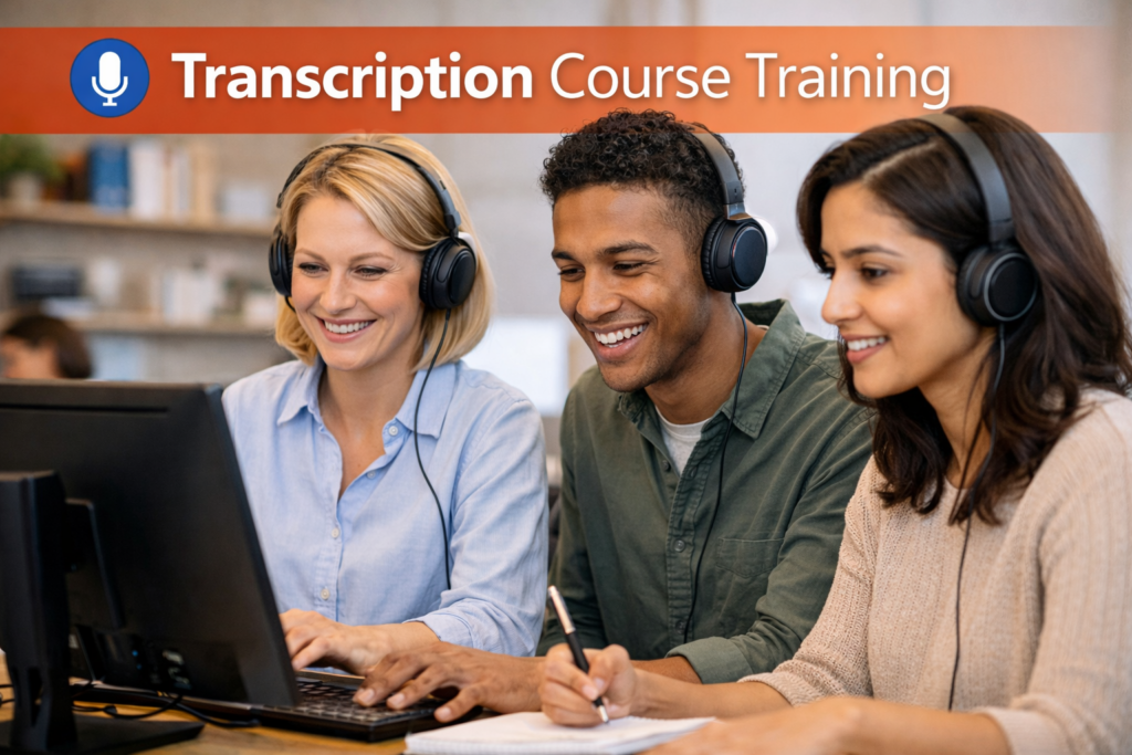 Transcription Training Session In Progress