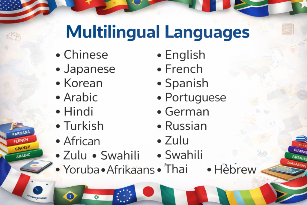 Multilingual Languages