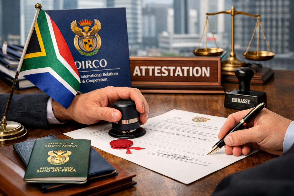 Attestation Services In South Africa MFLA