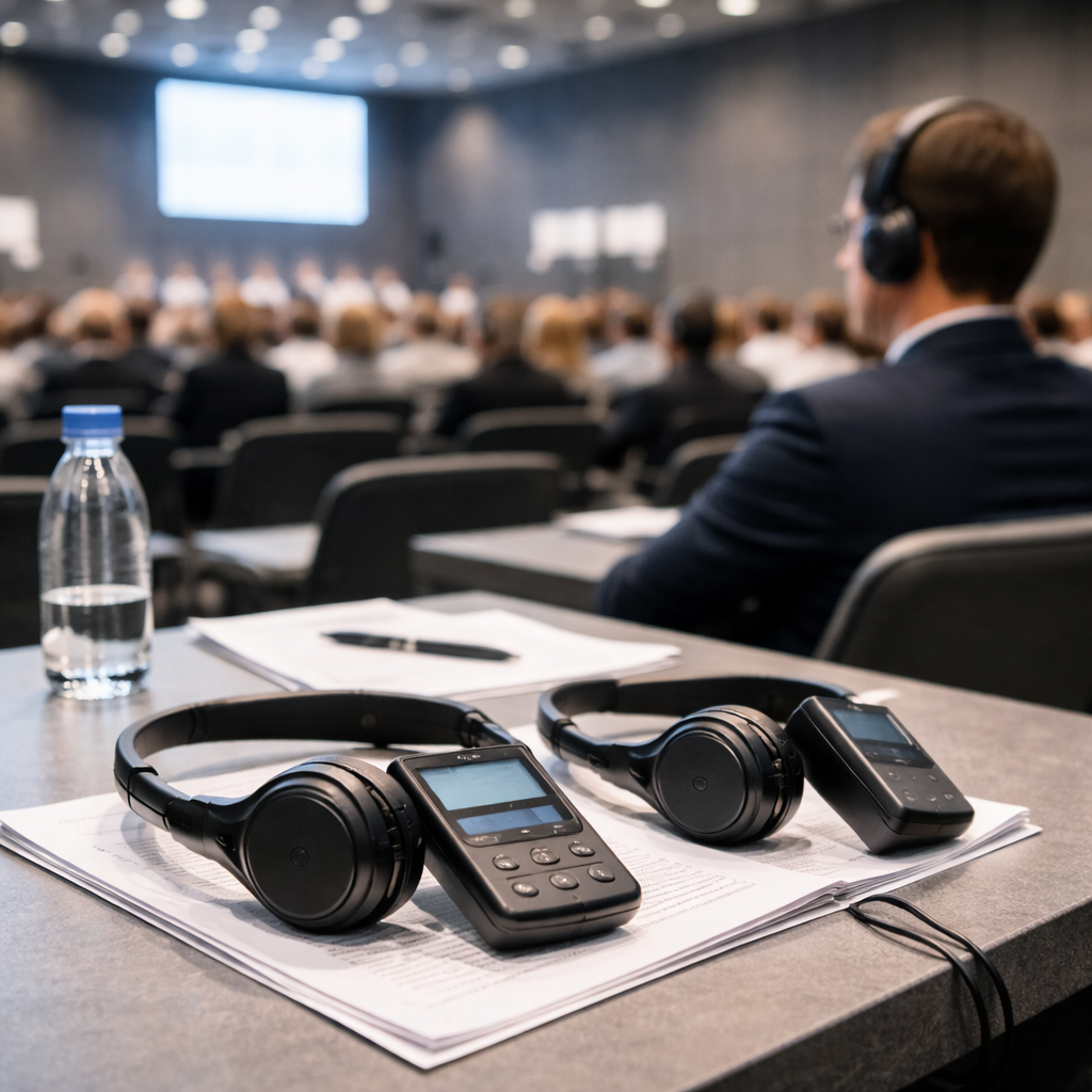 Delegate Headsets For Interpretation