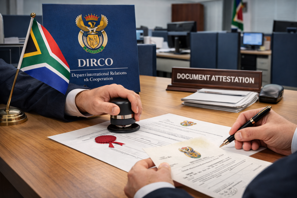 Dirco Attetation Services In South Africa
