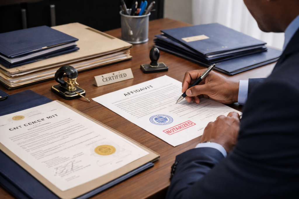 Notarial Services