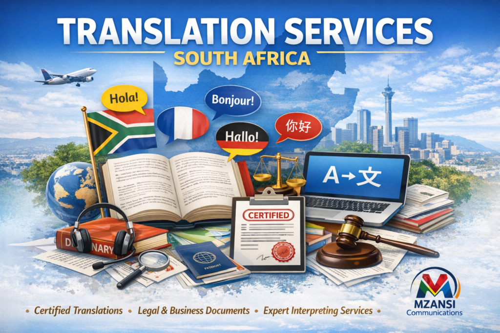 Translation Services South Africa