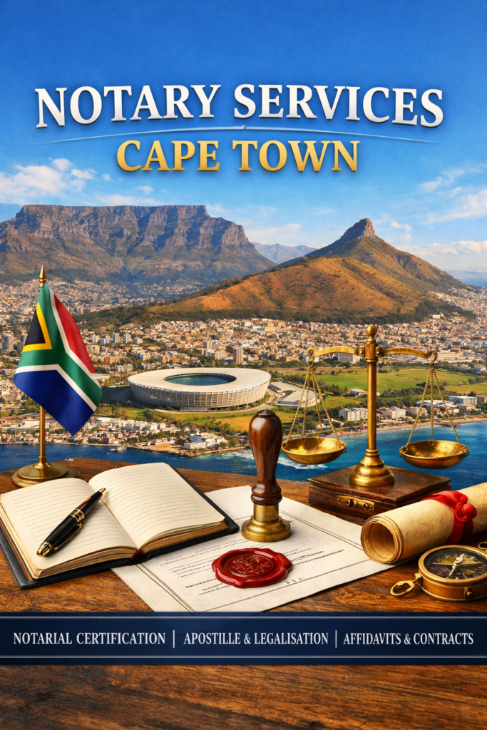 Notary Services Cape Town
