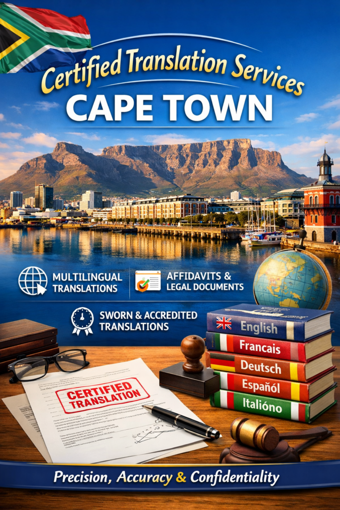 Translation Services Cape Town